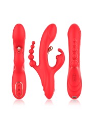 ARMONY VIBRADOR ESTIMULADOR PUNTO G Y CLITORIS ROJO