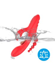 ARMONY VIBRADOR ESTIMULADOR PUNTO G Y CLITORIS ROJO