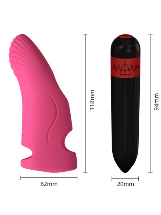 ARMONY AURORA VIBRADOR DEDAL FUCSIA