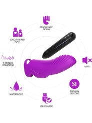 ARMONY AURORA VIBRADOR DEDAL FUCSIA