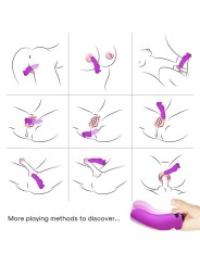 ARMONY AURORA VIBRADOR DEDAL VIOLETA