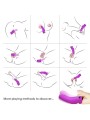 ARMONY AURORA VIBRADOR DEDAL VIOLETA