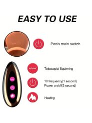 ARMONY DILDO REALISTICO VIBRADOR RECARGABLE