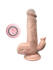 ARMONY DILDO REALISTICO VIBRADOR THRUSTING CON LENGUA ESTIMULADOR 19 CM