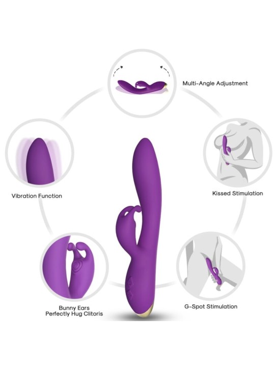 ARMONY BONNIE VIBRADOR RABBIT VIOLETA