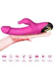 ARMONY METEROR DILDO VIBRADOR RABBIT ROTADOR FUCSIA