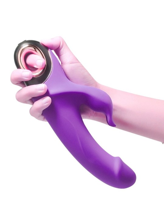 ARMONY METEROR DILDO VIBRADOR RABBIT VIOLETA