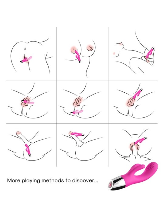 ARMONY VIBRADOR RABBIT FUCSIA