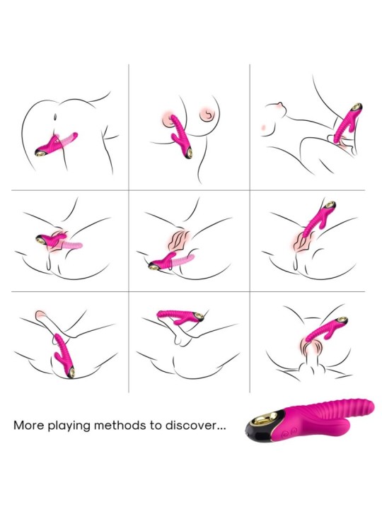 ARMONY ETERNITY VIBRADOR SILICONA FUCSIA