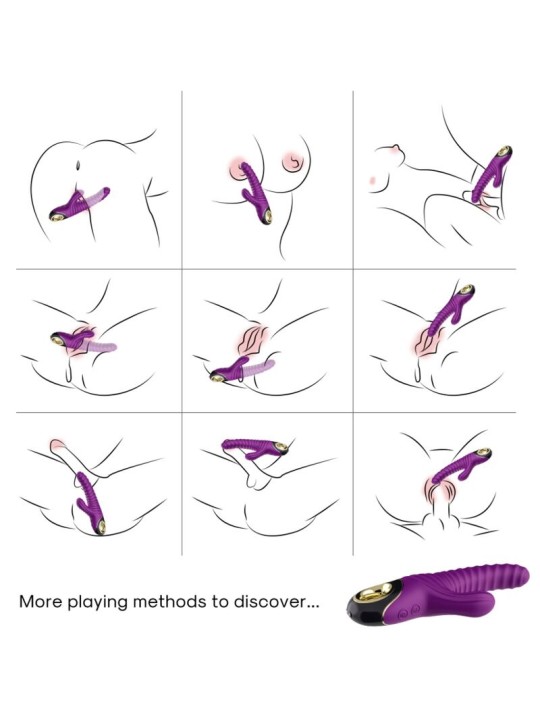 ARMONY ETERNITY VIBRADOR SILICONA VIOLETA