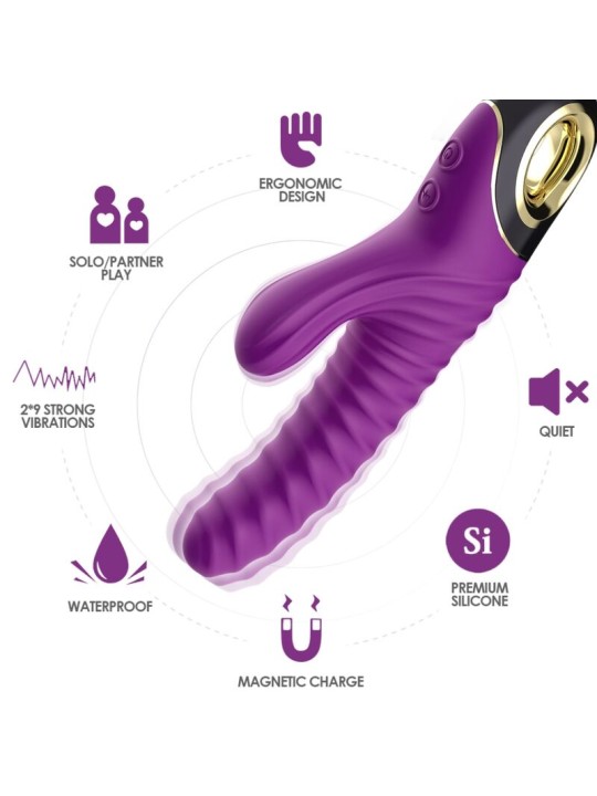 ARMONY ETERNITY VIBRADOR SILICONA VIOLETA