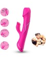 ARMONY DILDO VIBRADOR RABBIT SILICONA FUCSIA