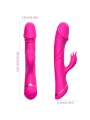 ARMONY DILDO VIBRADOR RABBIT SILICONA FUCSIA