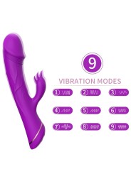 ARMONY DILDO VIBRADOR RABBIT SILICONA VIOLETA