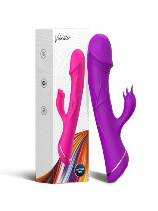 ARMONY DILDO VIBRADOR RABBIT SILICONA VIOLETA