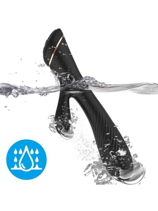 ARMONY VIBRADOR RABBIT SILICONA NEGRO