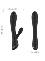 ARMONY VIBRADOR RABBIT SILICONA NEGRO