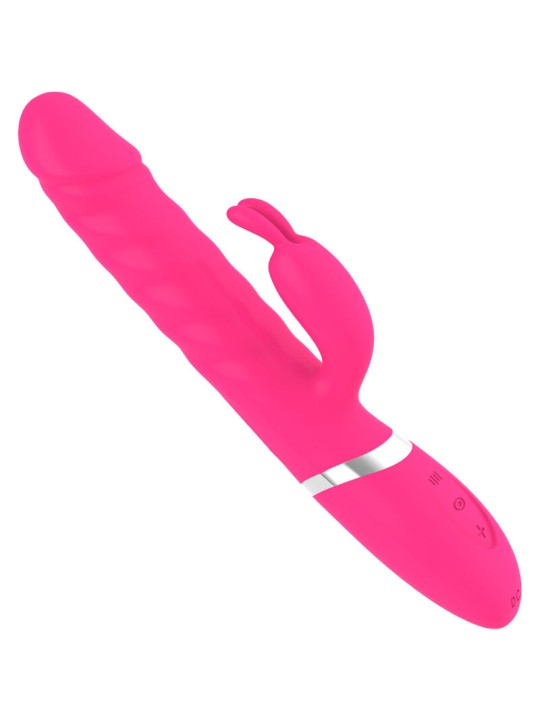 ARMONY NASTY DILDO VIBRADOR RABBIT FUCSIA