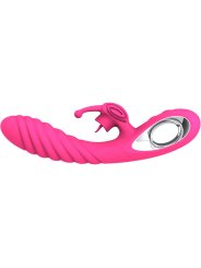 ARMONY VICKY VIBRADOR RABBIT CON LENGUA PULL RING FUCSIA