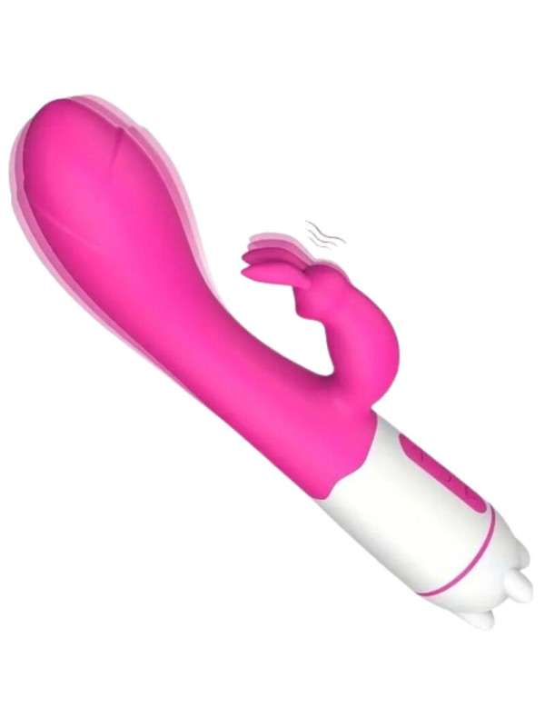ARMONY HAPPY VIBRADOR ESTIMULADOR RABBIT FUCSIA
