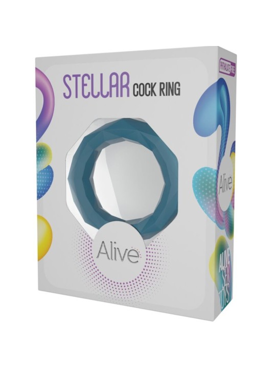 ALIVE STELLAR ANILLO PENE VERDE