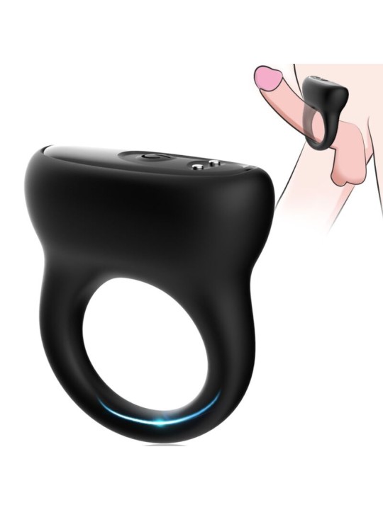 ARMONY ANILLO VIBRADOR NEGRO