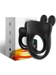 ARMONY ANILLO VIBRADOR RABBIT NEGRO