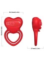 ARMONY ANILLO VIBRADOR CORAZON ROJO