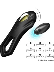 ARMONY ROADSTER ANILLO VIBRADOR DOBLE CONTROL REMOTO NEGRO