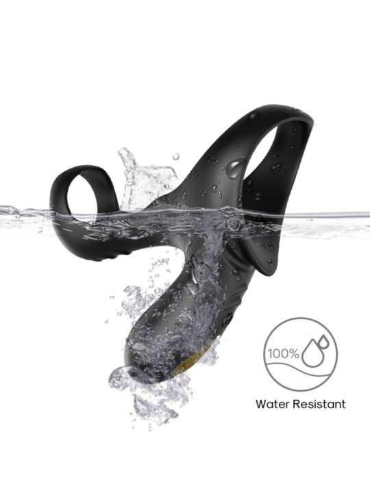 ARMONY RANGER ANILLO DOBLE VIBRADOR PAREJA NEGRO