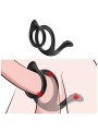 ARMONY TAIL ANILLO DOBLE ANAL NEGRO