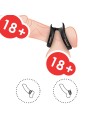 ARMONY DUALRING ANILLO DOBLE ELASTICO NEGRO