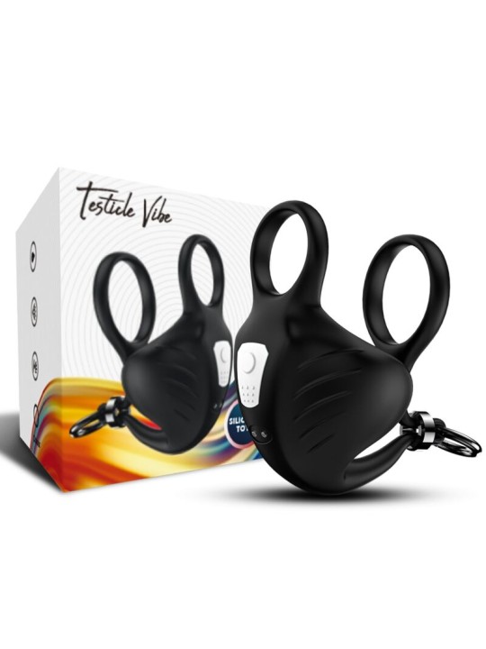 ARMONY MANTA ANILLO VIBRADOR TESTICULOS CONTROL REMOTO NEGRO