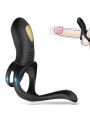 ARMONY JOY JUMPER ANILLO VIBRADOR PAREJAS PLUG ANAL CONTROL REMOTO NEGRO