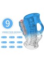 ARMONY MASTURBATOR DEDAL VIBRADOR AZUL DEGRADADO