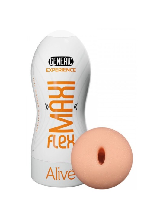 ALIVE MAXI FLEX MASTURBADOR MASCULINO GENERICO TALLA L