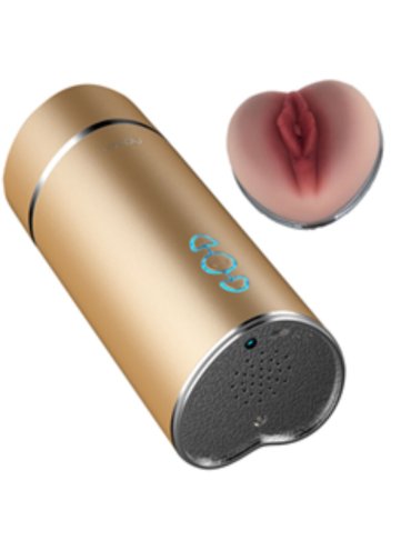 ARMONY MASTURBADOR VIBRADOR VAGINA DORADO
