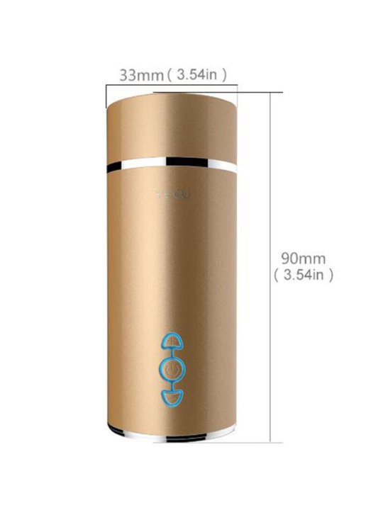 ARMONY MASTURBADOR VIBRADOR VAGINA DORADO