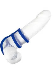 CALEXOTICS ADMIRAL JAULA TRIPLE PARA PENE AZUL