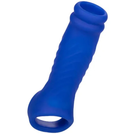 CALEXOTICS ADMIRAL WAVE FUNDA PENE SILICONA LIQUIDA AZUL