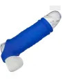 CALEXOTICS ADMIRAL WAVE FUNDA PENE SILICONA LIQUIDA AZUL
