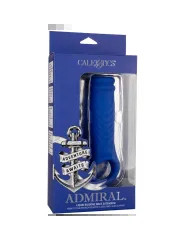 CALEXOTICS ADMIRAL WAVE FUNDA PENE SILICONA LIQUIDA AZUL