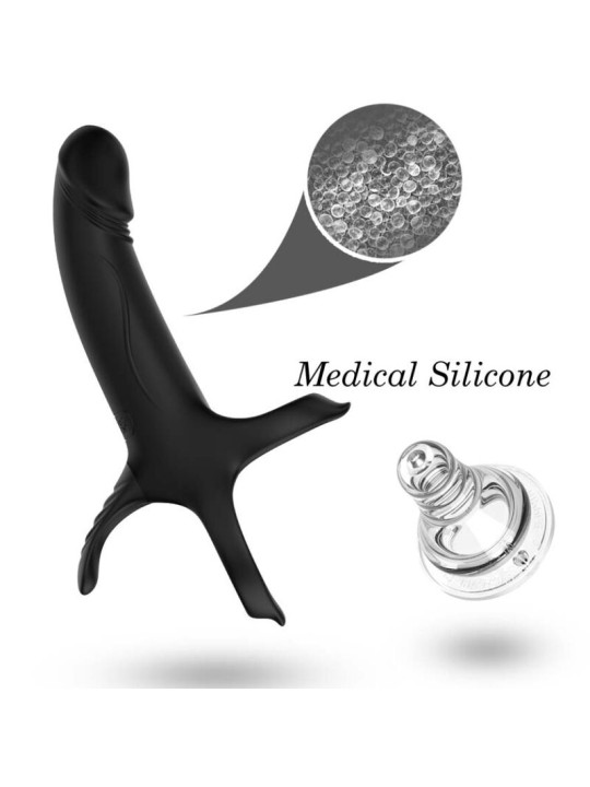 ARMONY DILDO CON ANILLO VIBRADOR