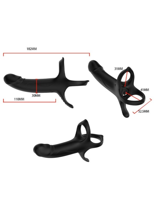 ARMONY DILDO CON ANILLO VIBRADOR
