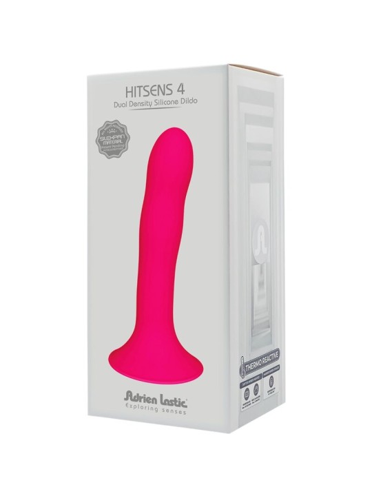 ADRIEN LASTIC HITSENS 4 DILDO SILICONA FUCSIA