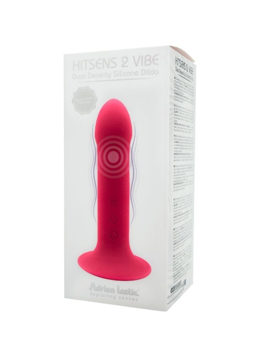 ADRIEN LASTIC HITSENS VIBE 2 DILDO SILICONA ROSA