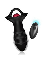 ARMONY KYLIN DEDAL VIBRADOR PLUG ANAL CONTROL REMOTO NEGRO