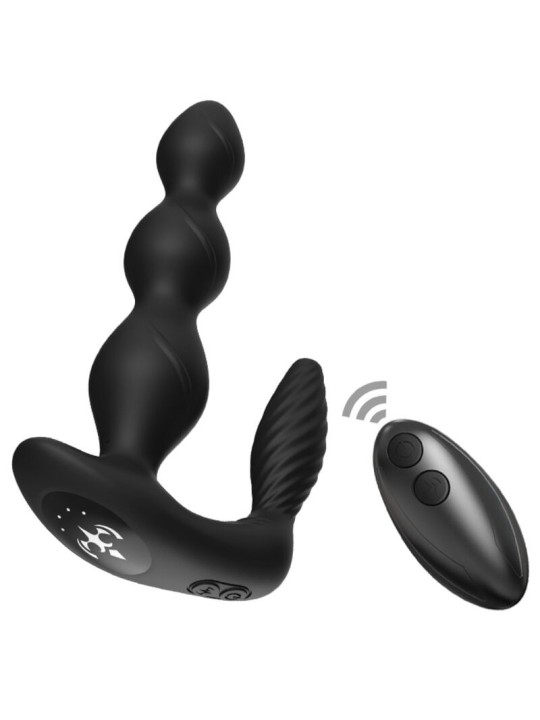 ARMONY MANFUN VIBRADOR ESTIMULADOR PLUG ANAL CONTROL REMOTO NEGRO