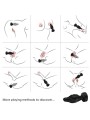 ARMONY VIBRADOR PLUG ANAL CONTROL REMOTO NEGRO