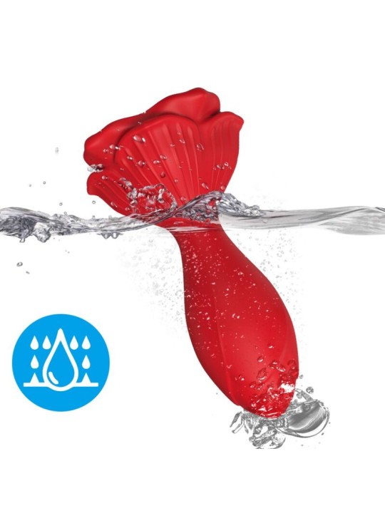 ARMONY ROSA VIBRADOR PLUG ANAL PEQUENO CONTROL REMOTO ROJO